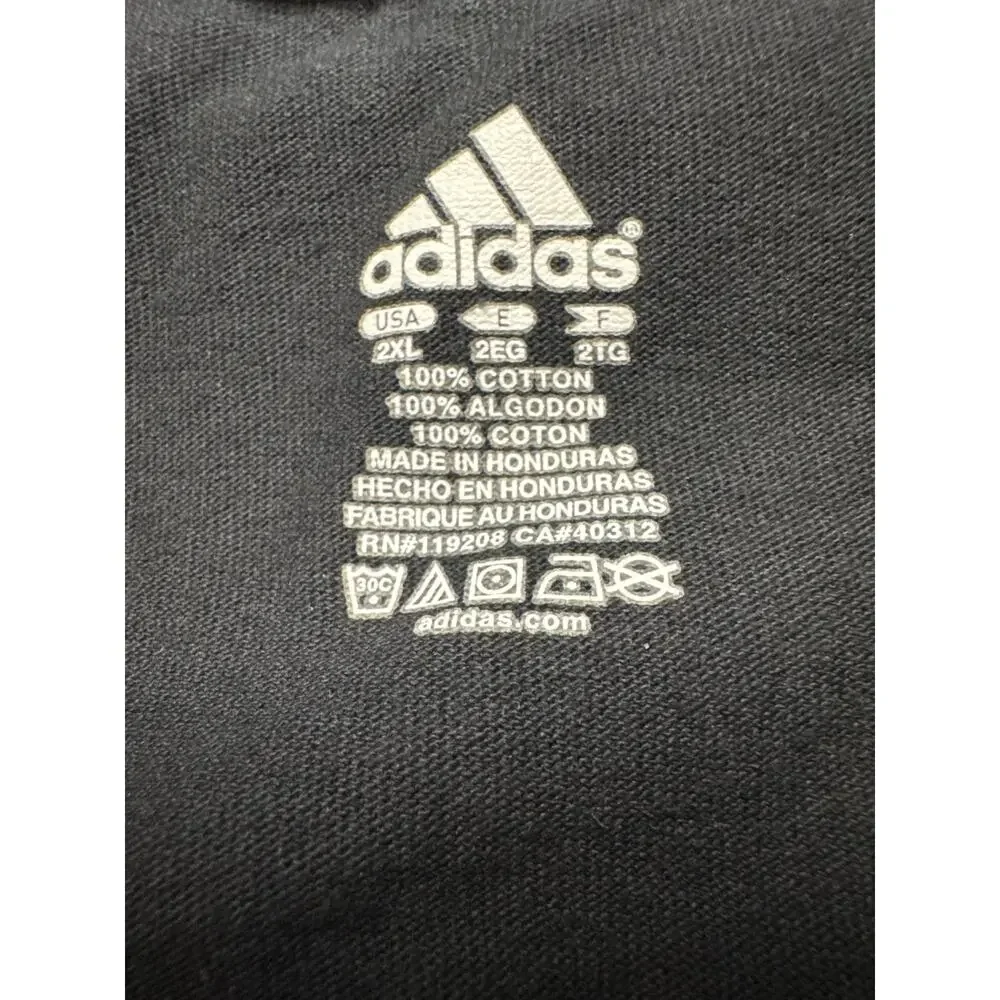 Adidas Los Angeles Lakers Short Sleeve Shirt 2XL 2X